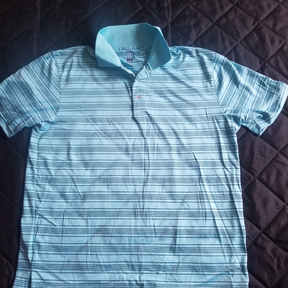 Lot of 2 PGA Tour Polo shirts. Men's XL.